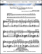 They'll Know We Are Christians By Our Love Handbell sheet music cover